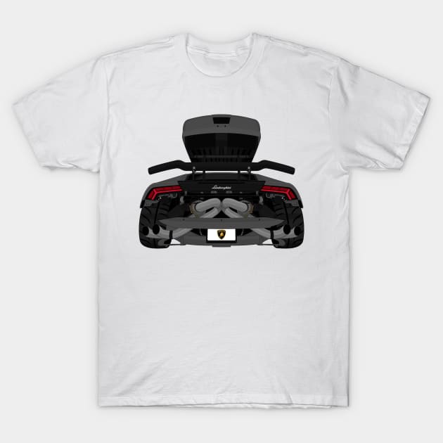 HURACAN DARK-GREY T-Shirt by VENZ0LIC